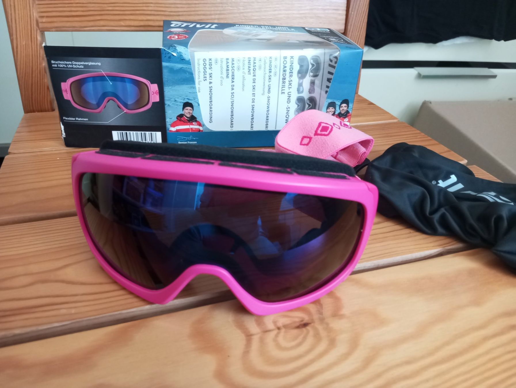 Occhiali & Lenti: Kinder Ski Brille – Usato da Amriswil venduto da cbe_cr6q