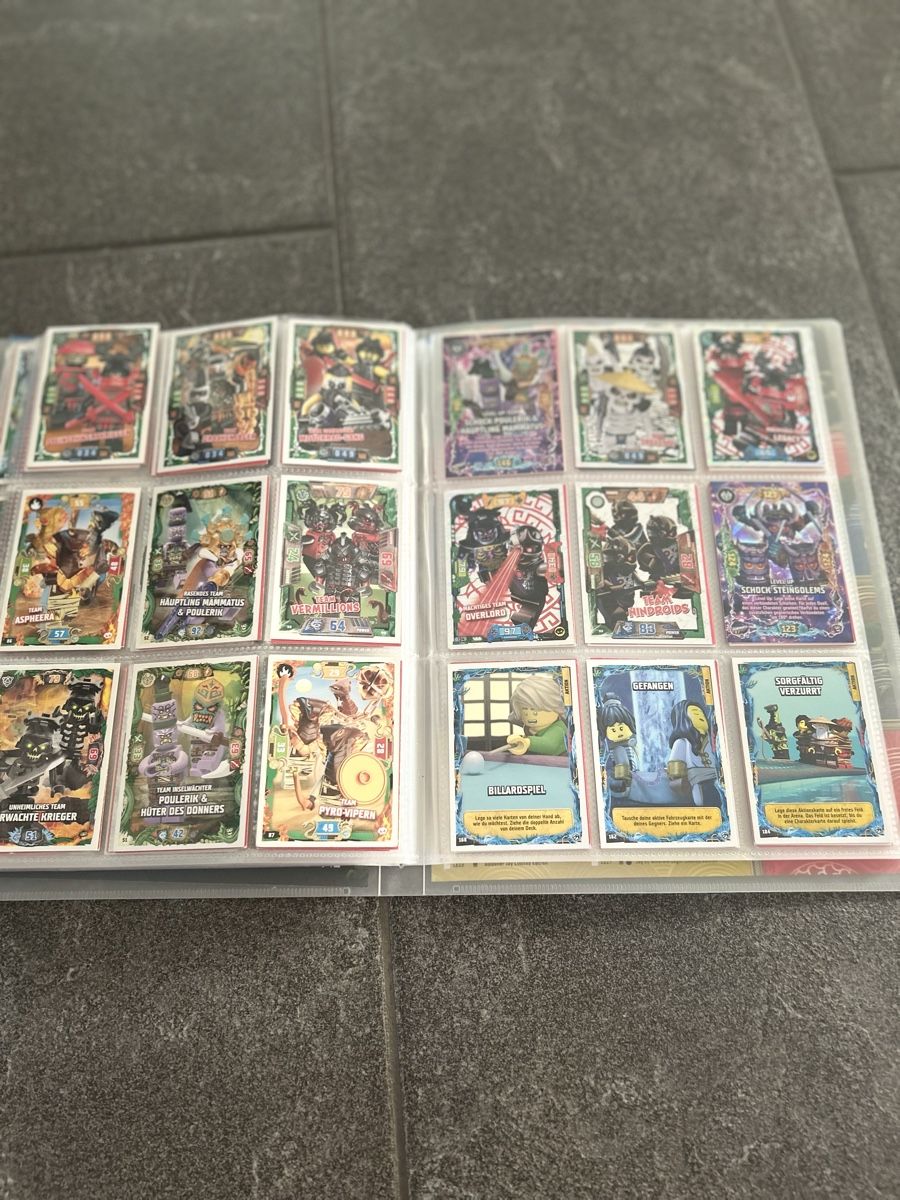 Carte collezionabili: 360 Ninjagosammelkarten inkl. Sammelordner – Nuovo (secondo la descrizione) da Wanzwil venduto da san_6zx5 6