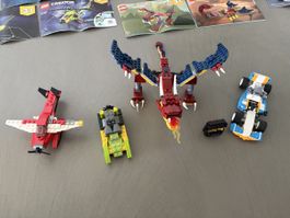4 Lego Creator 3 in 1 Set