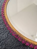 Tischspiegel mit dekorativem Rahmen