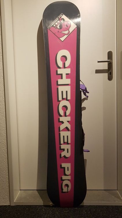 Checker Pig Vintage Snowboard 89/ 90 (Gebraucht) in für CHF 85 – nur ...