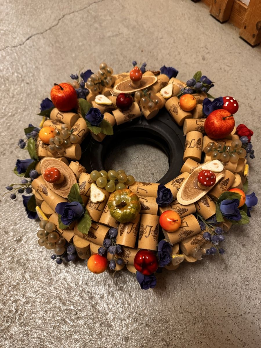 Toutes les décorations: Handgemachter Herbstkranz – Neuf (Voir description) à Sevelen par tra_jtj7 1