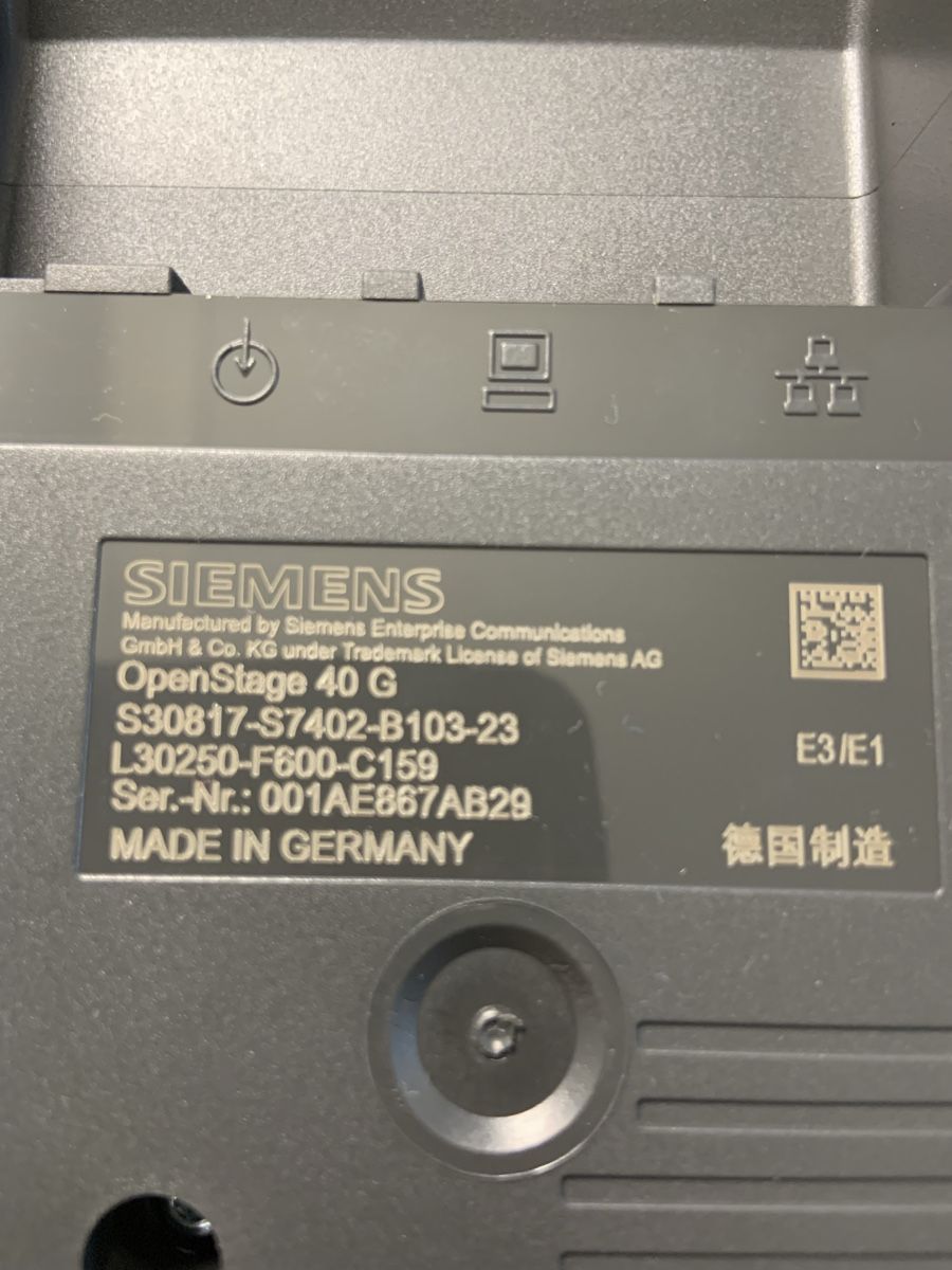 Siemens Telefone: Digitales Telefonsystem Siemens OpenStage 40G – Neu (gemäss Beschreibung) aus Elgg von dan_f8gv 2