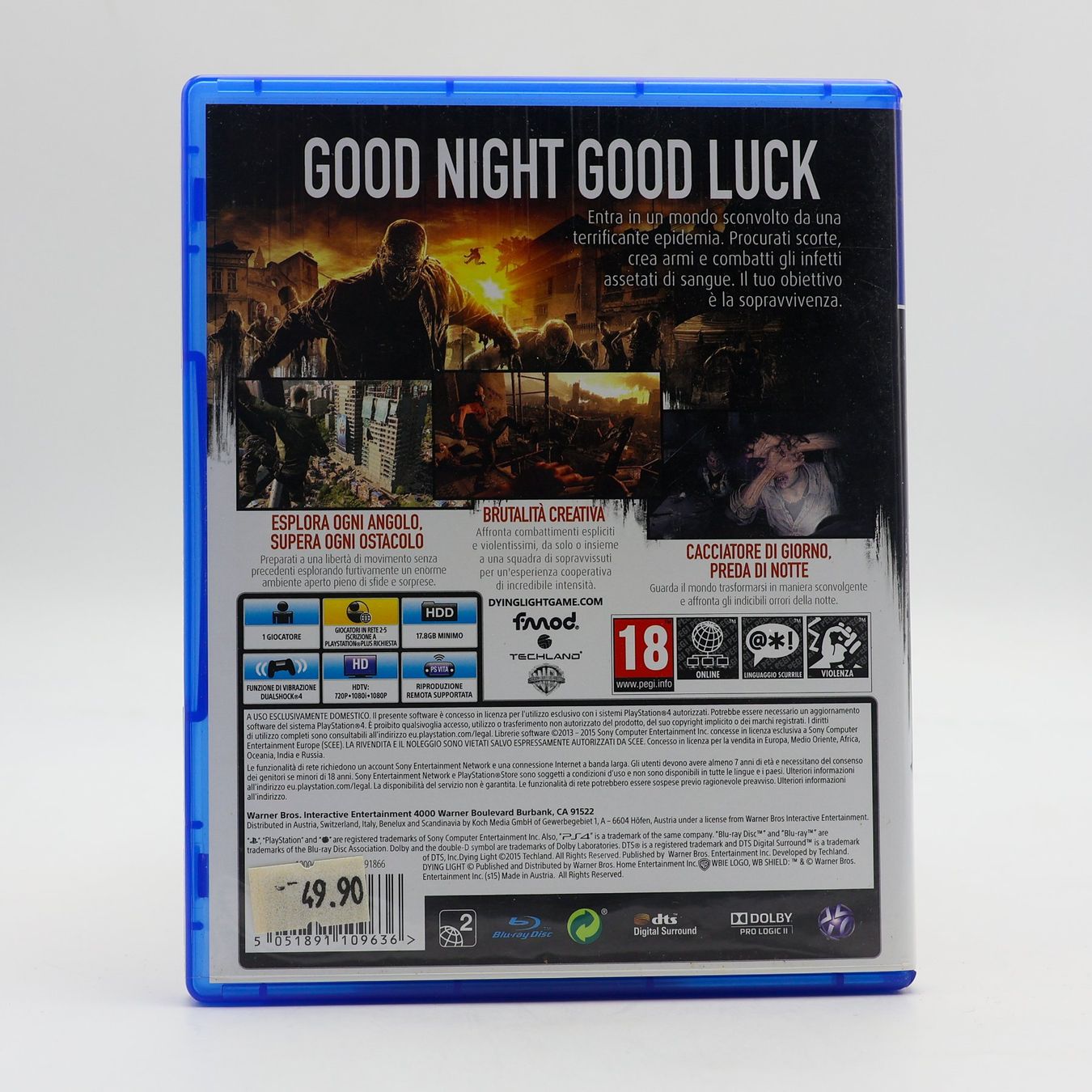 Spiele: Dying Light - PS4 – Gebraucht aus Paudex von dindeboy 2