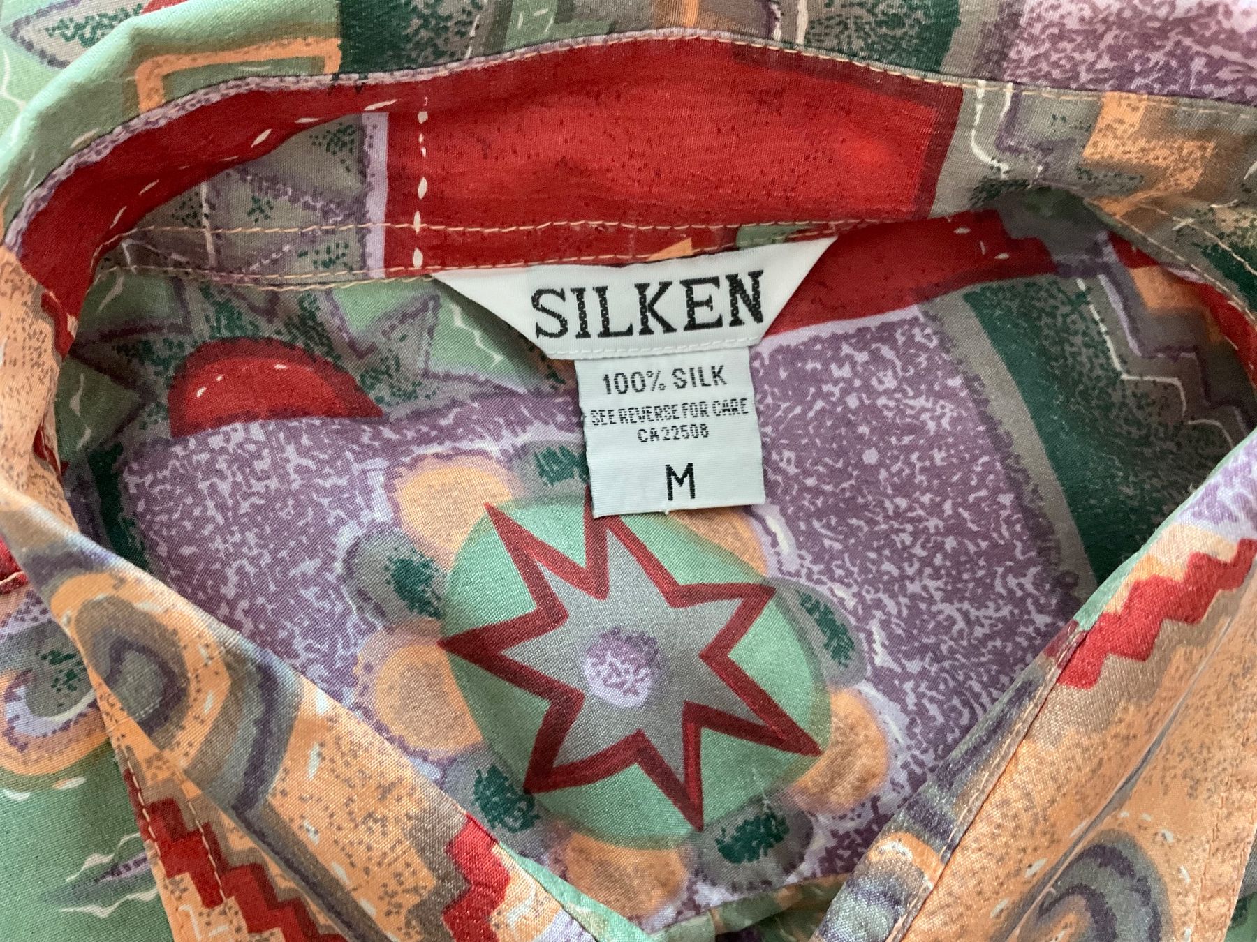 Hemden: SILKEN Herren 100% Seiden Hemd Gr M – Gebraucht aus Urdorf von alda02 6