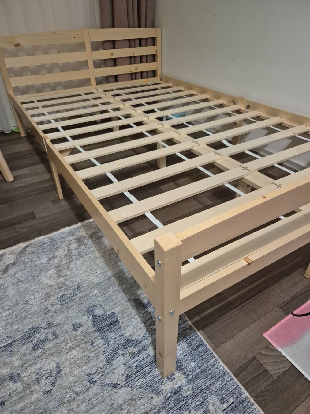 Holzartikel: 120x200 Holzbett – Gebraucht aus Meilen von musbos 1