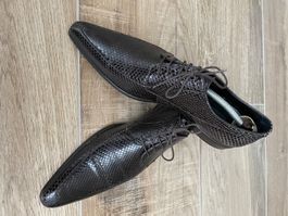 DOLCE & GABBANA Braune Leder Schuhe Grösse 42 / 43