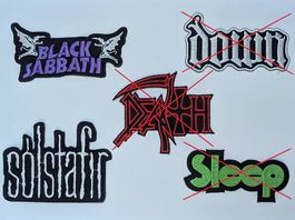 verschiedene Aufnäher / Patches (Metal, Punk, Rock) - NEU