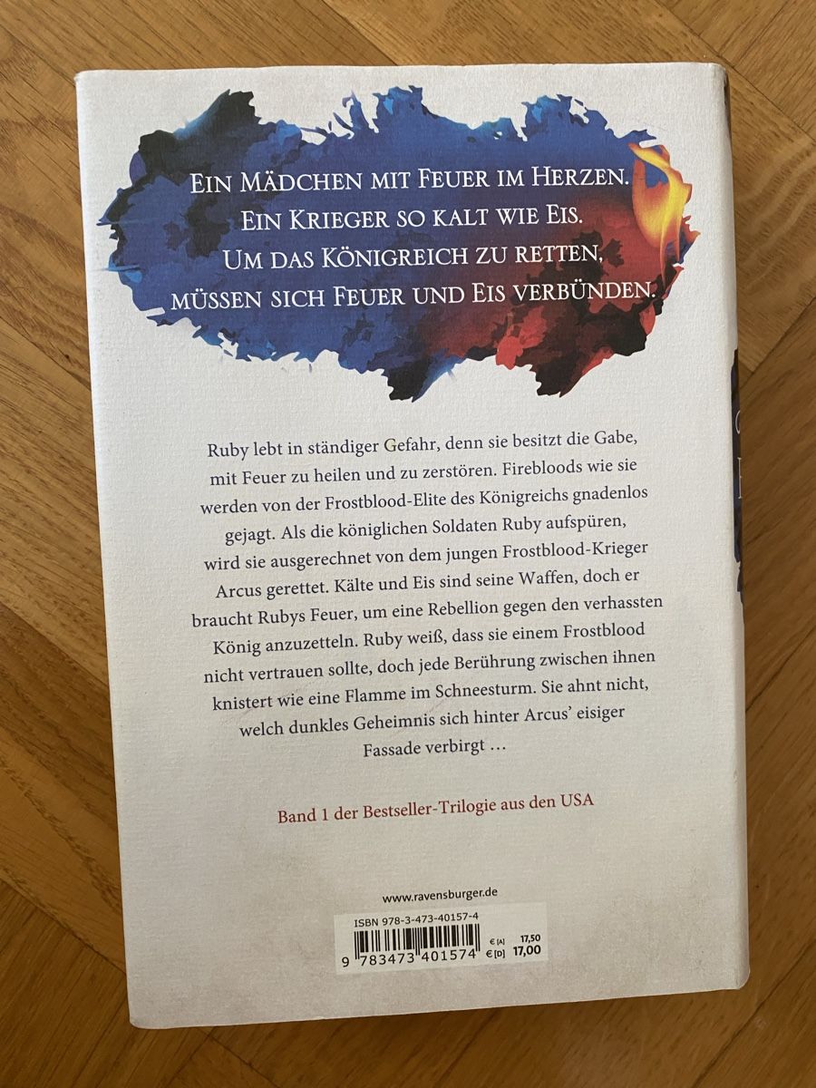 Bücher: Elly Blake - Fire & Frost: Vom Eis berührt. – Gebraucht aus Hünenberg von a.u.849 2