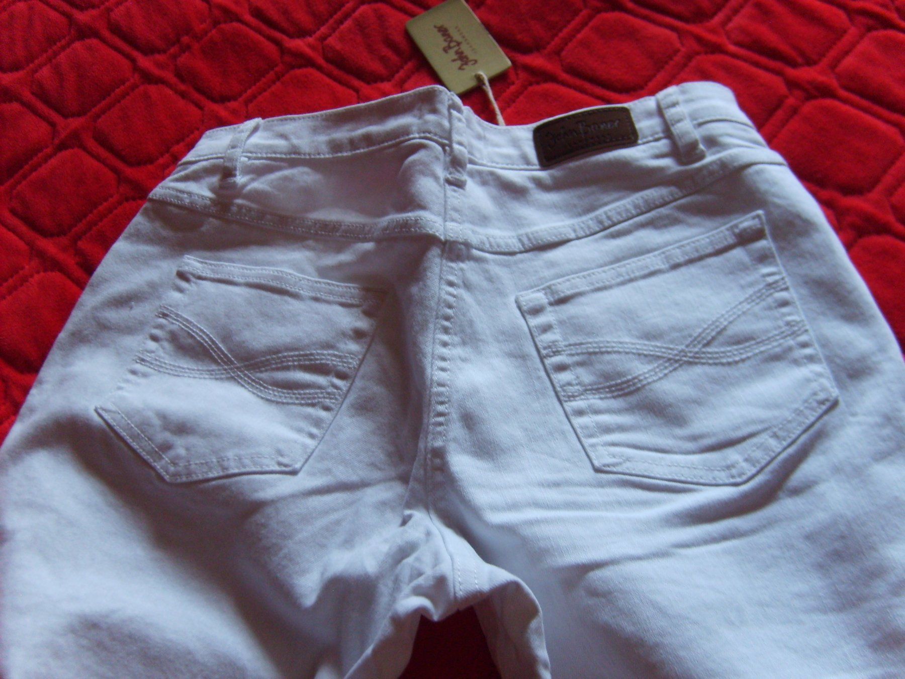 John Baner Jeans: Pantalon blanc John Baner taille 38 – Neu (gemäss Beschreibung) aus La Croix (Lutry) von Jordillon 2