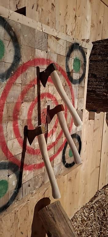 Spiele: Messerwerfen im Sägewerk / Wurfmesser – Neu (gemäss Beschreibung) aus Grünenmatt von Lerchholz 6
