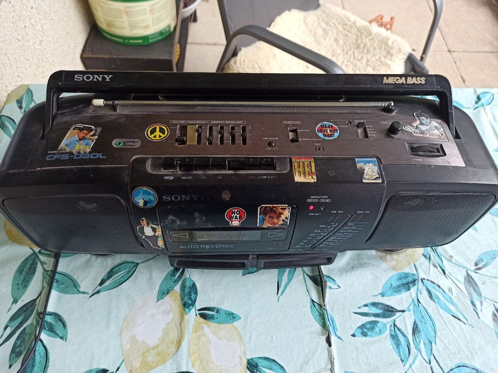 GHETTOBLASTER / BOOMBOX Sony CFS-5000L Vintage EUR 44,90 - FR