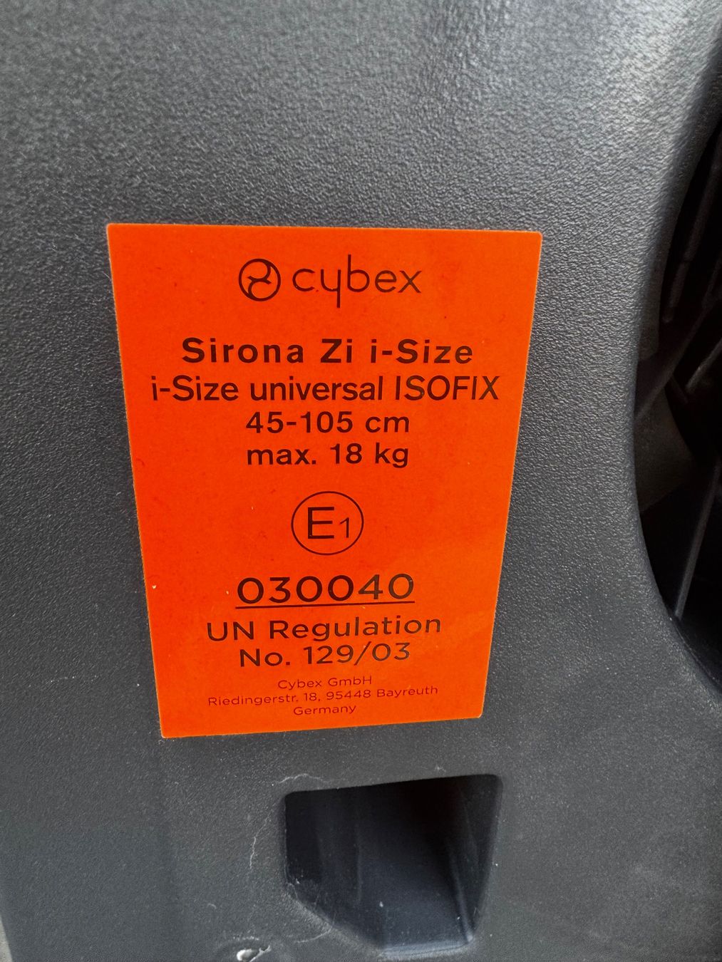 Cybex Seggiolini per auto: Cybex Kindersitz Sirona Zi i-Size – Usato da Lyss venduto da bue_mx2c 1