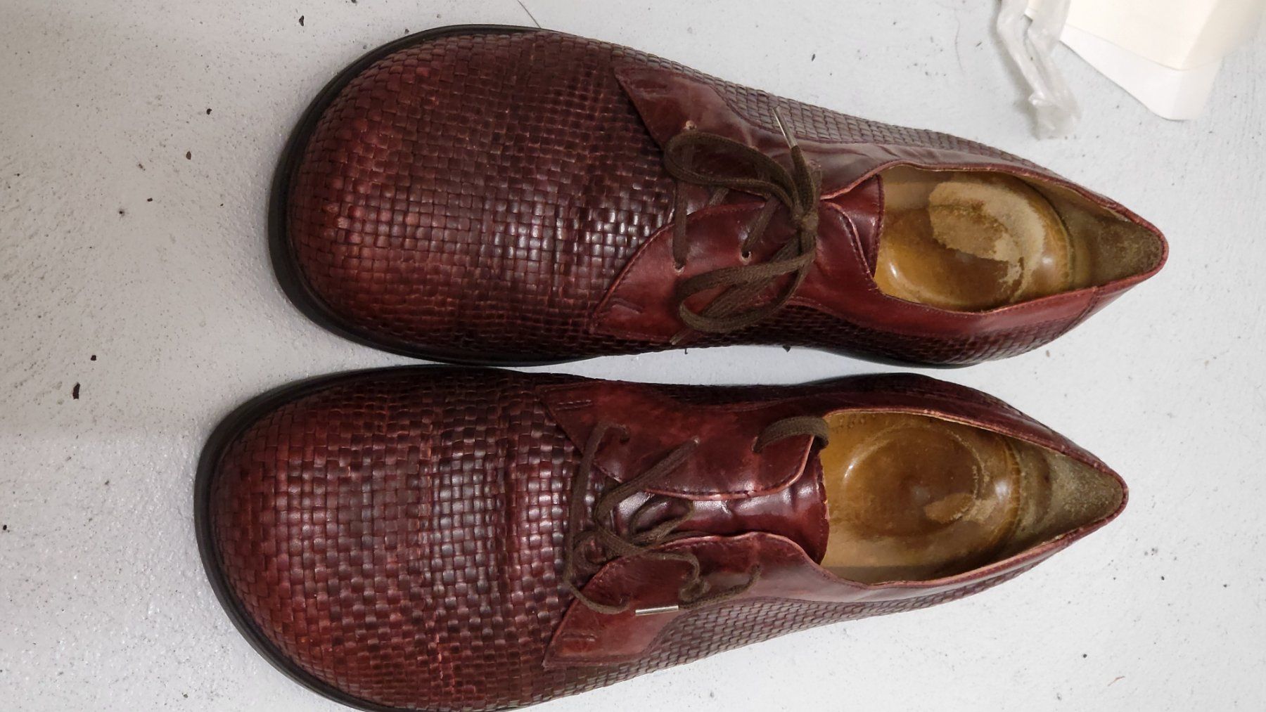 Scarpe da uomo: Herren Sommerschuh 7.5 / 41 Ledergeflecht – Usato da Horgen venduto da 2CH70