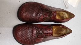 Herren Sommerschuh 7.5 / 41 Ledergeflecht