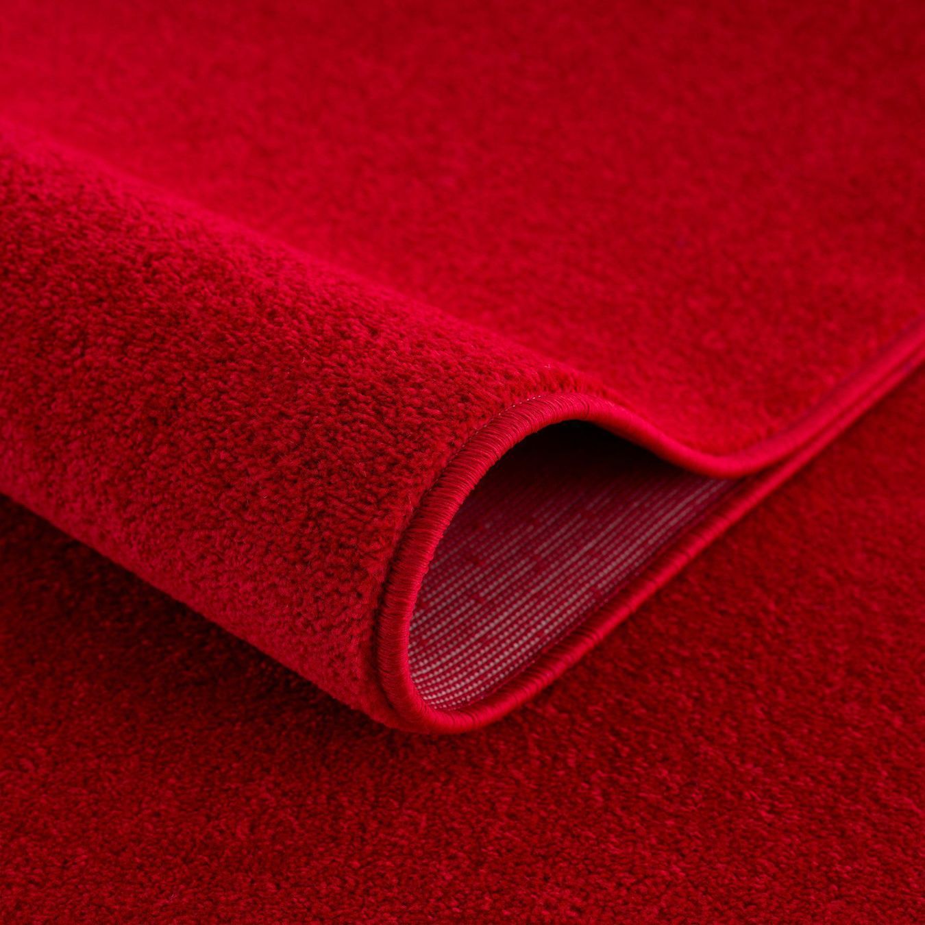 Tappeti: Teppich Uni 9504-Red, 160 x 230 cm – Nuovo e nell'imballaggio originale da Reinach AG venduto da carpethouse 3