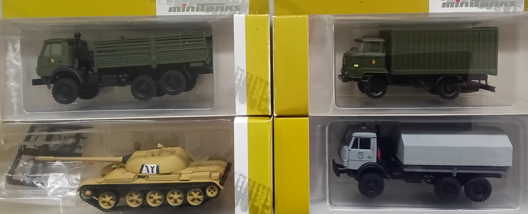 Herpa Modellini d'auto: Konvolut Herpa Roco minitanks Ostblock – Nuovo e nell'imballaggio originale da Bern venduto da Bantiger2000 2