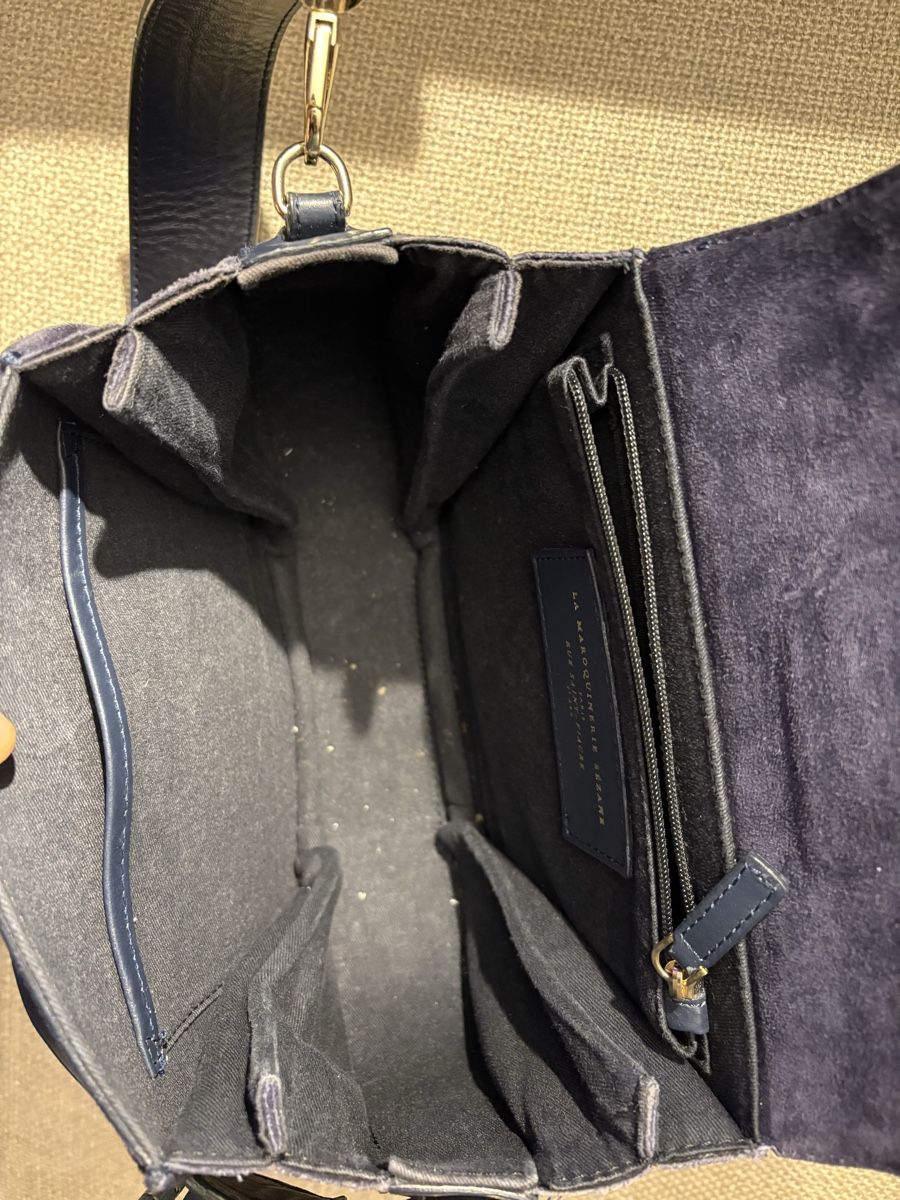 Sezane Borse da donna: Sac Sézane en cuir et daim – Usato da Lausanne venduto da france.guillermin 4