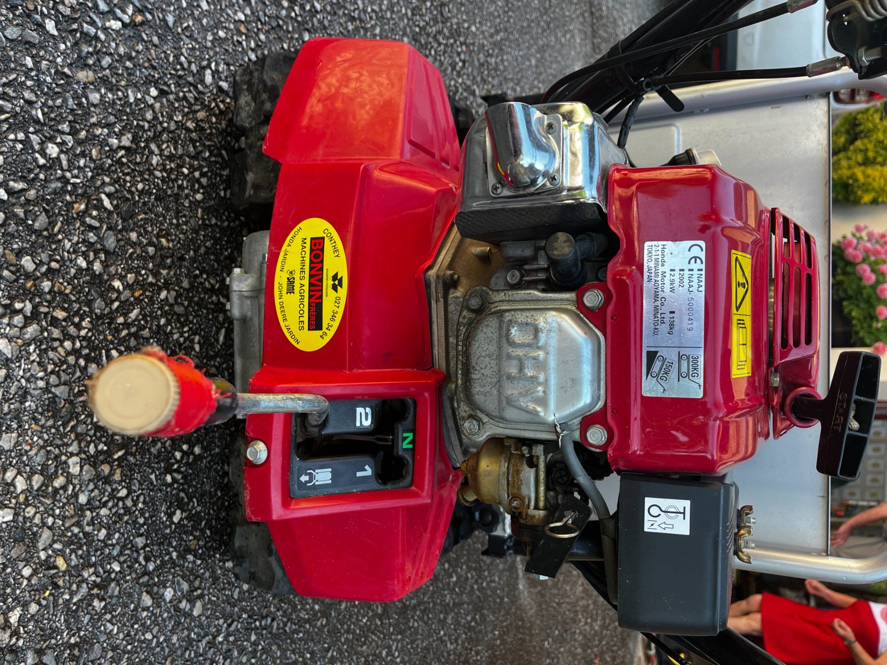 Honda Hoflader: Chenillette Honda, porte-charge 300 kg – Gebraucht aus Miège von fer_f6f7 3