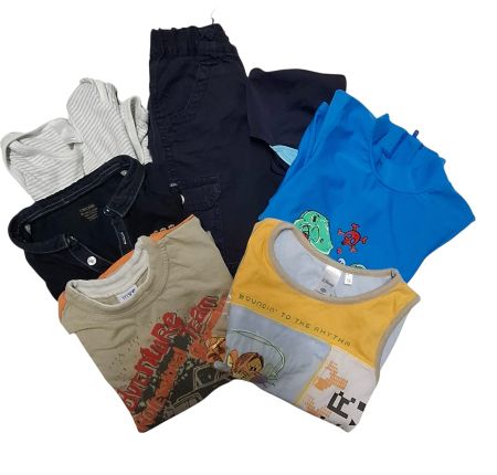 100 – 6 pièces bébé garçon 92-98 (18 mois – 3 ans)