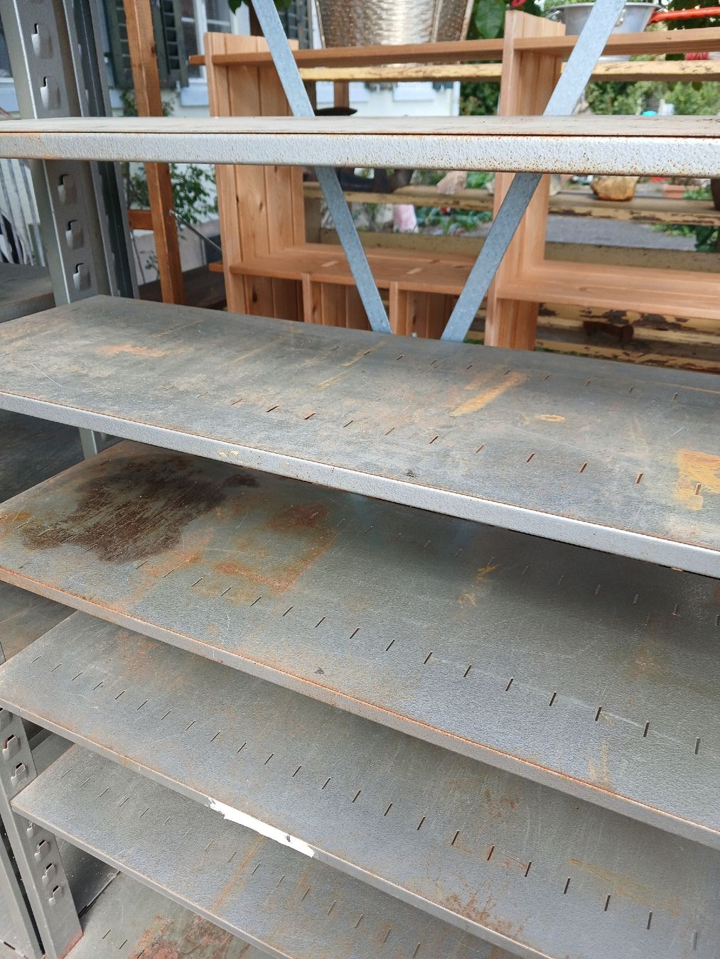 Scaffali: 2 Metall Regale massiv  – Usato da Hagenbuch ZH venduto da bromaer 5