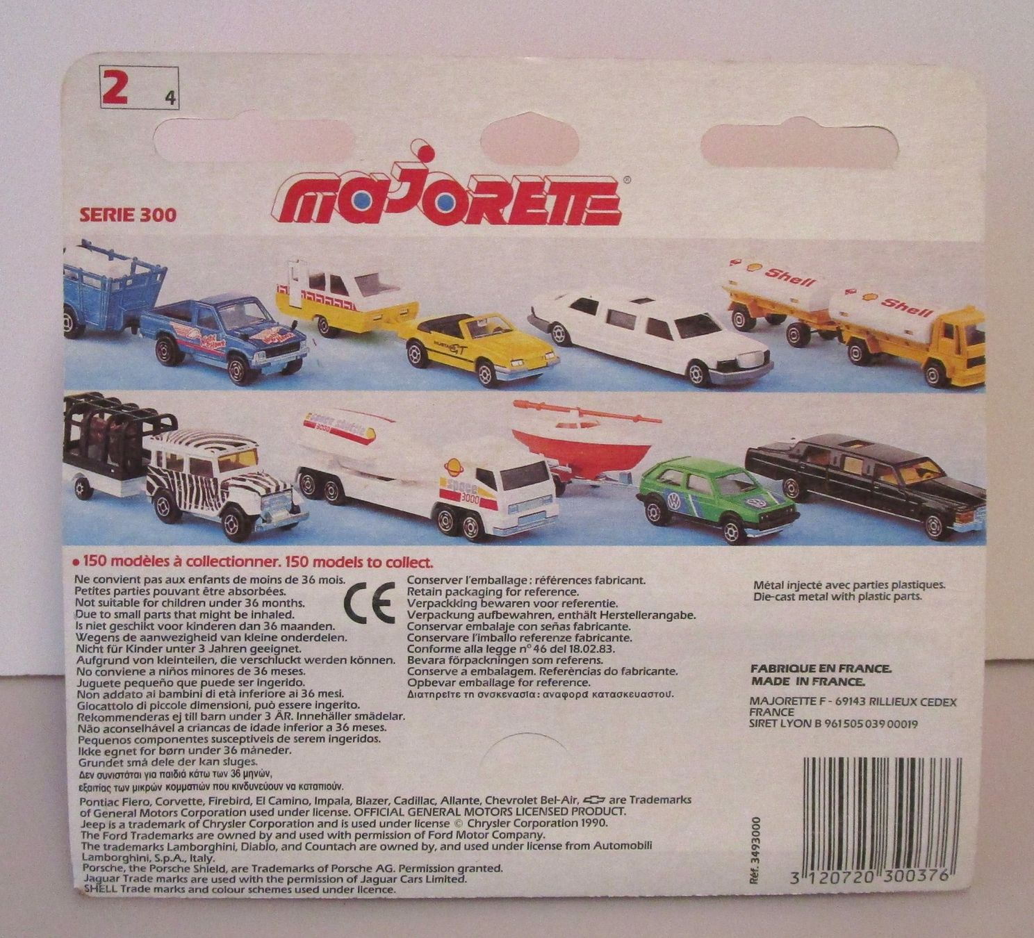 Majorette Modellini d'auto: MAJORETTE POMPIER GRANDE ÉCHELLE 1991 – Nuovo e nell'imballaggio originale da Chêne-Bourg venduto da breno56 3
