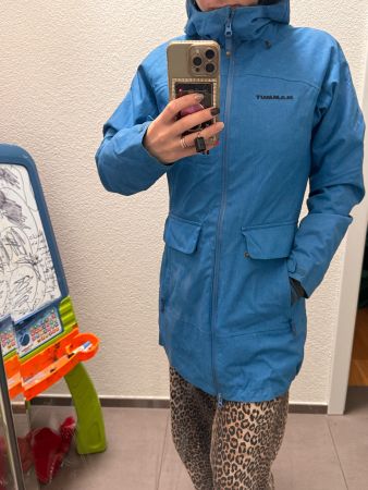 Mammut Winterjacke Gr. XS /34 Damen Top Zustand Türkis