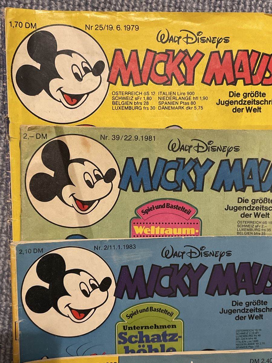 Fumetti: Micky Maus Comics 1979-1989 – Usato da Wettswil venduto da Chlaettermus 1