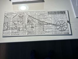 Wandbild BALLY Kloten Airport 17.7.97 Luginbühl