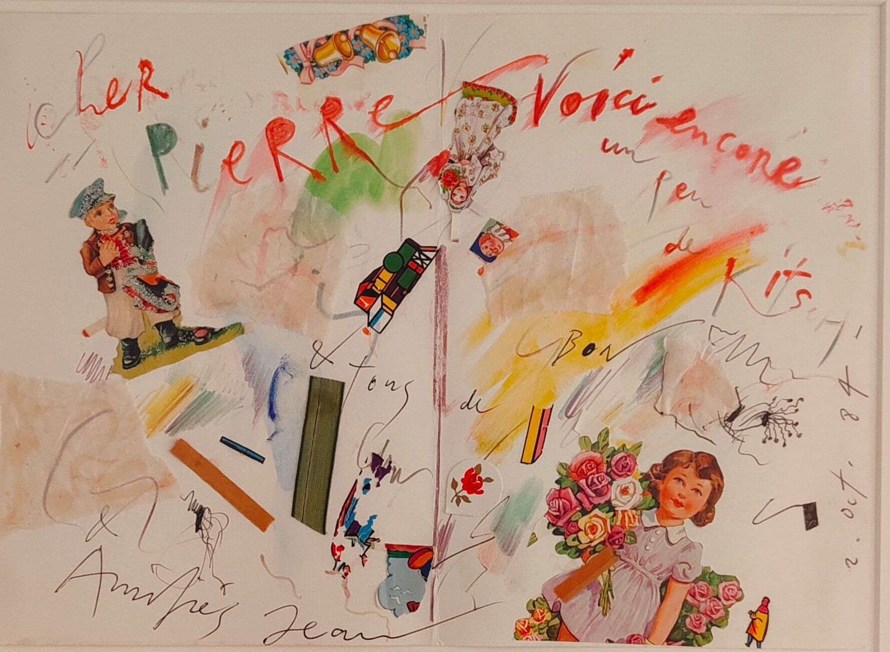 Dipinti: Jean Tinguely Original-Werk – Usato da St.Gallen venduto da KunstGallen 1