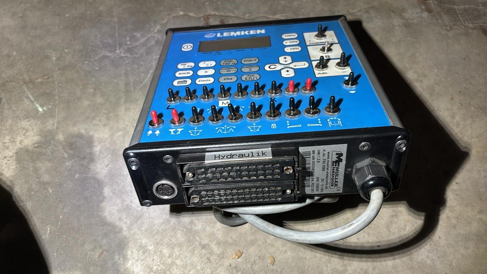 Steuerung: Spritzcomputer Lemken Spraydos – Gebraucht aus Bleienbach von U.Wyss 2