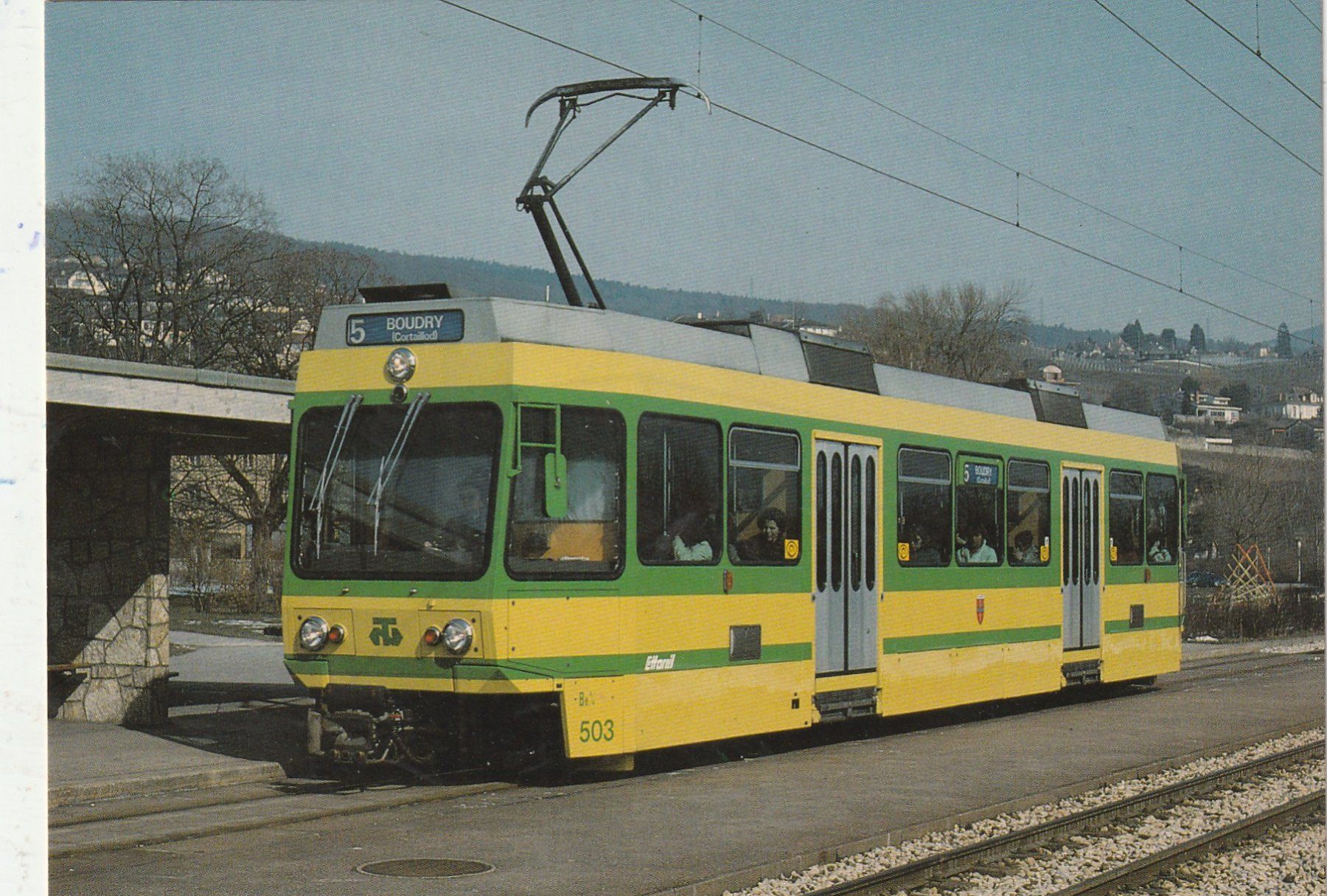 Cartoline postali: Look 1984 Neuchatel – Usato da Lumbrein venduto da made02