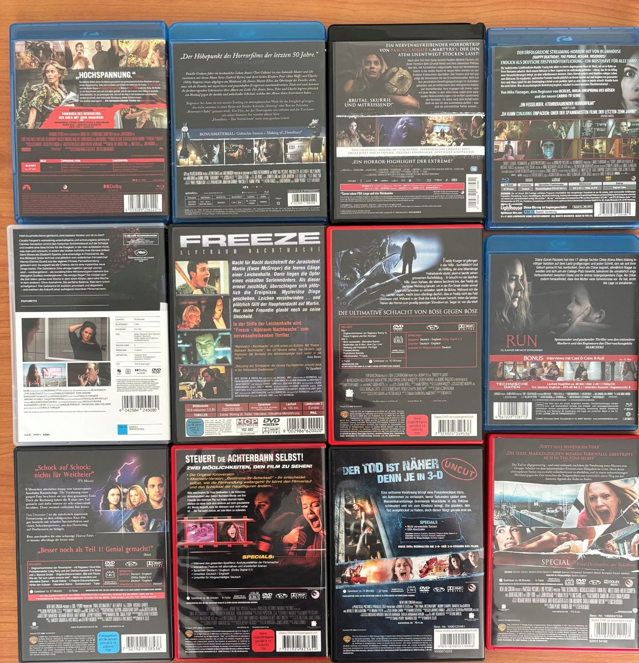 Tutti i DVDs: Diverse Horrorfilme – Usato da Fehraltorf venduto da luckysascha123 1
