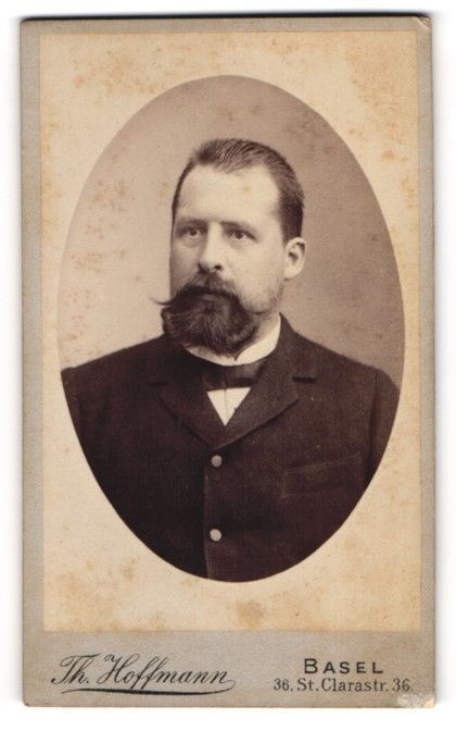 Fotografie & Manifesti: Fotografie Th. Hoffmann, Basel, Clarastr – Usato da Berlin venduto da bartko-reher