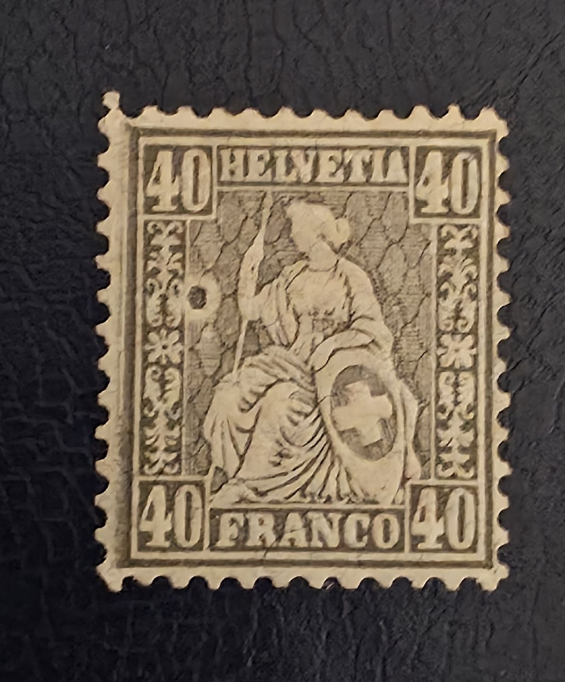 Tous les timbres: Sitzende Helvetia ABART – Neuf (Voir description) à Bern par Kocholo
