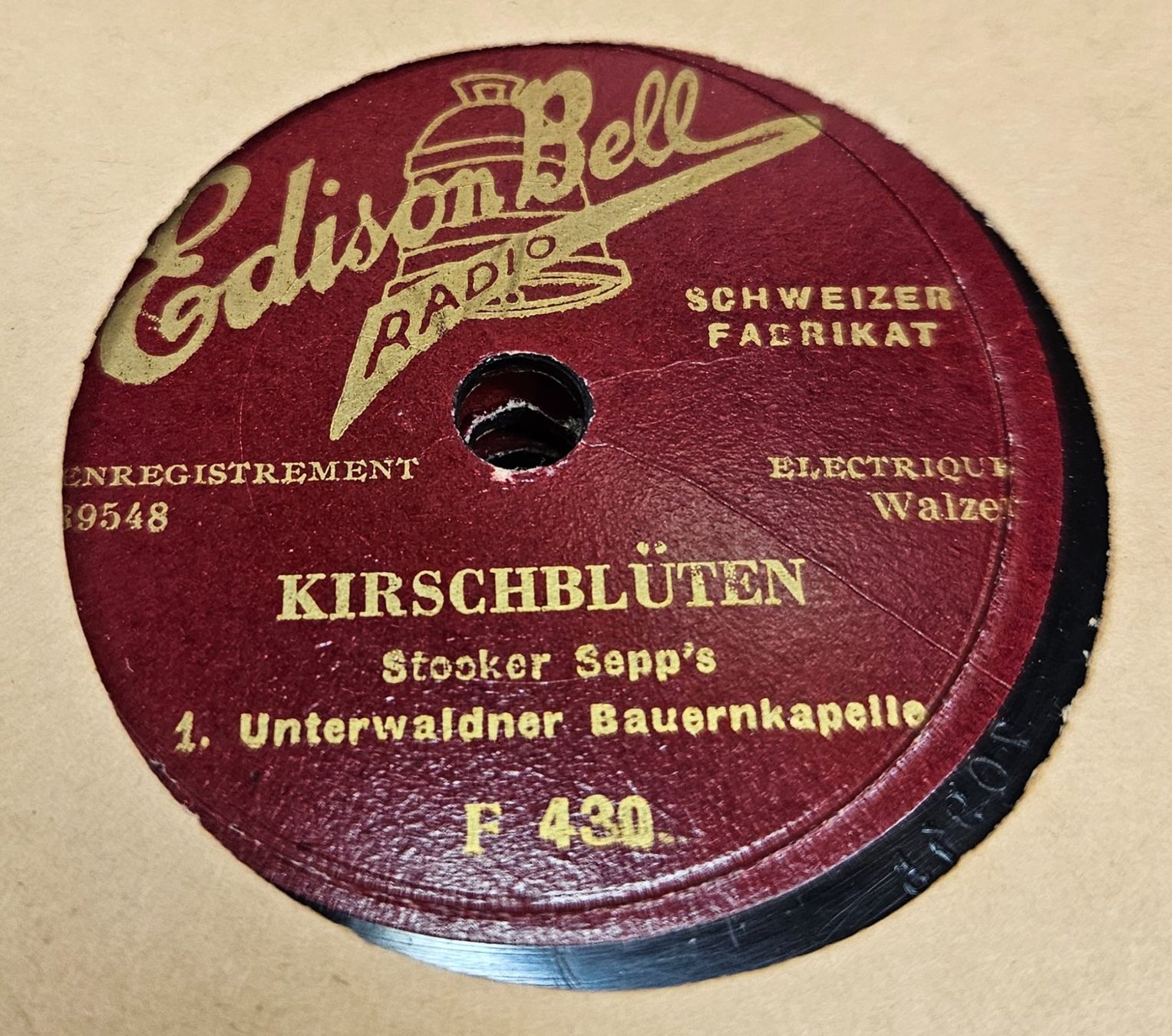 Dischi in vinile: Ehrenausgabe Stocker Sepp 1950 Schellackplatten – Usato da Herzogenbuchsee venduto da phonowelt 3