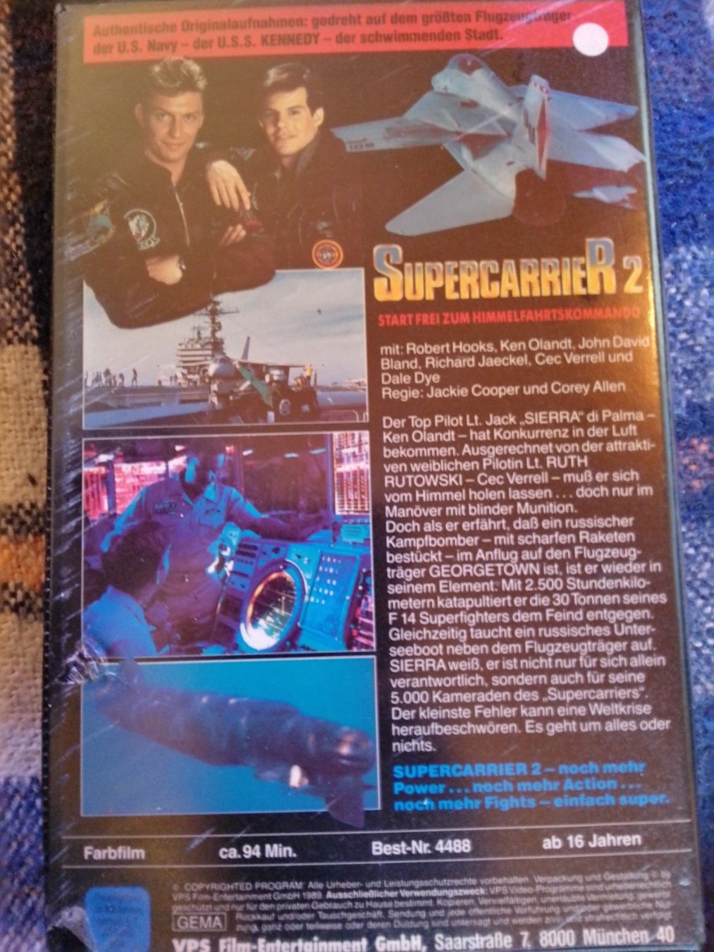 Alle VHS: Supercarrier 2 Start frei zum Himmelsfahrtskommando VHS – Gebraucht aus Remetschwil von Privatflohmi 1