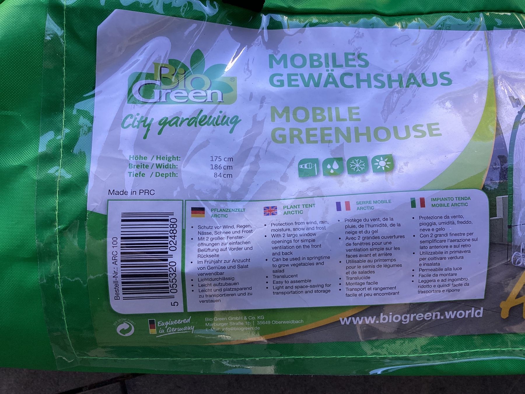 Casette da giardino & serre: mobiles kleines Gewächshaus – Usato da Gattikon venduto da tit_mk87 1