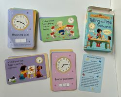 Telling The Time Flashcards - Usborne Farmyard Tales