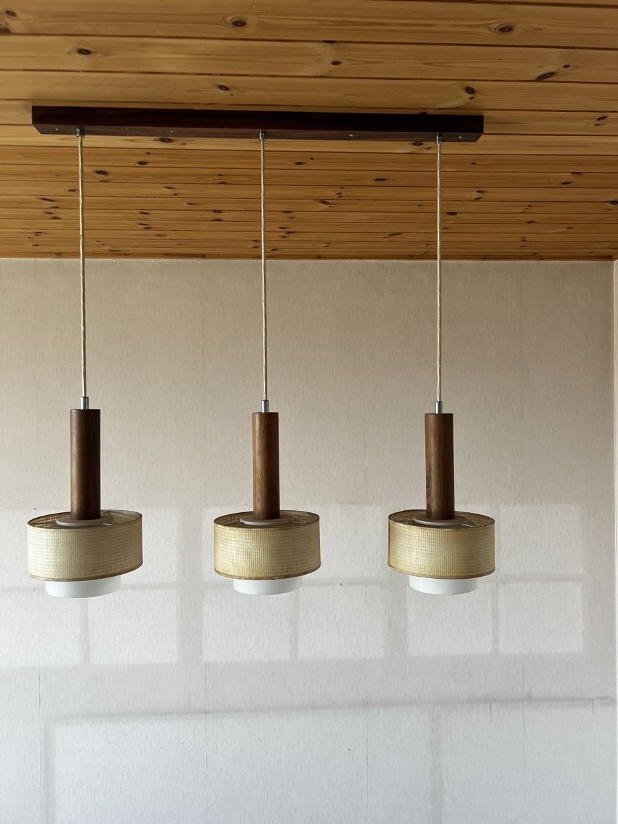 Lampadari & plafoniere: Palisander Pendelleuchte Schweiz – Usato da Trasadingen venduto da Kaffee.mann 3