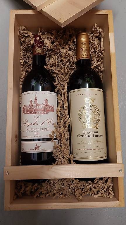 Bordeaux Wein 94' Château Gruaud-Larose & Les Pagodes de Cos (Neu und ...