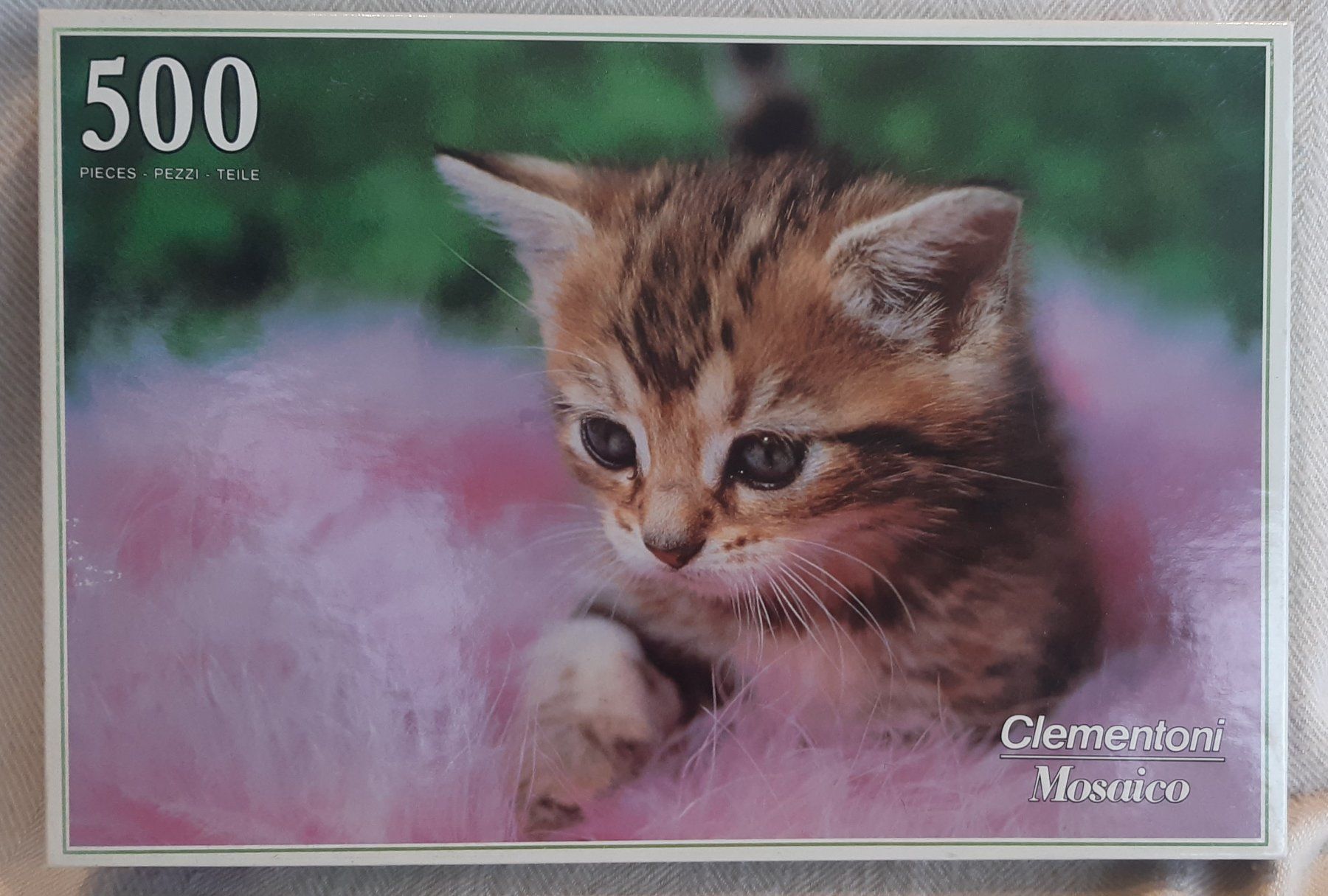 Clementoni Puzzle: Puzzle Clementoni, 500 pièces – Usato da Champvent venduto da lallina1974