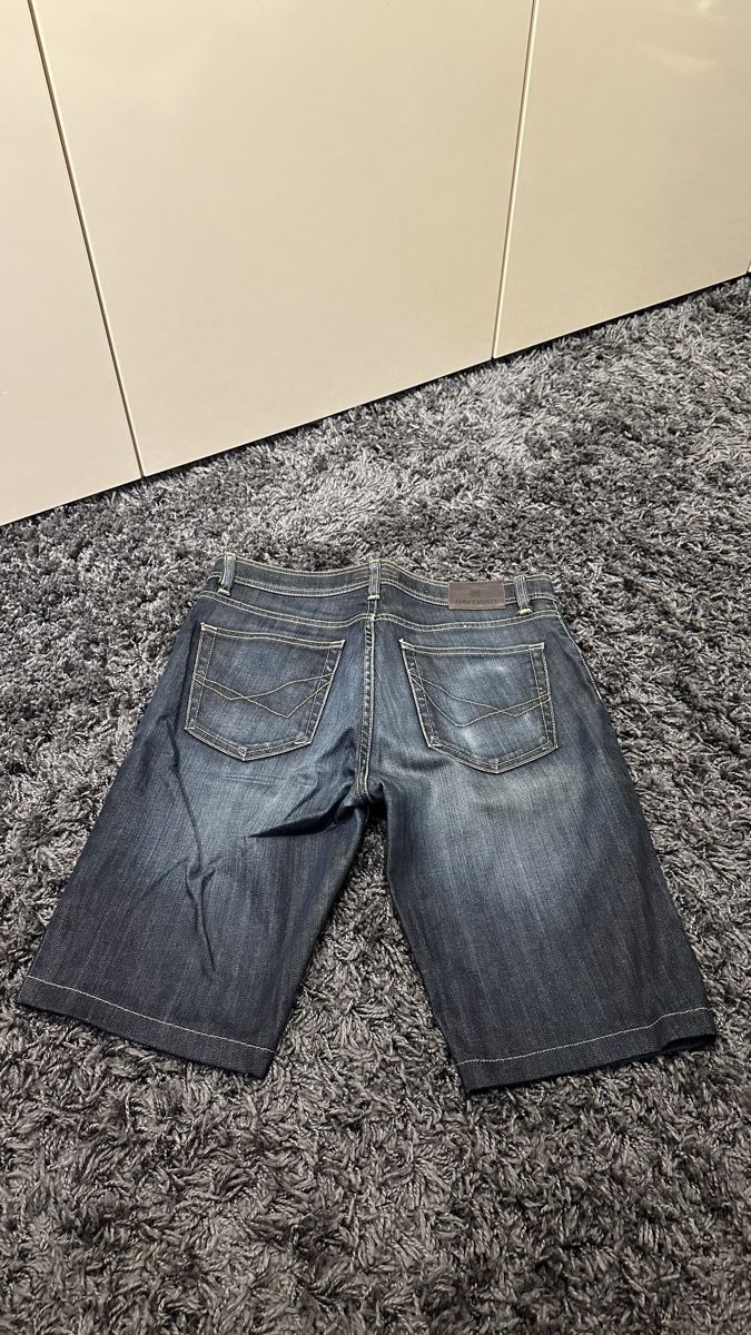 Navyboot Pantaloni: Herren Shorts NAVYBOOT W34/L32 dunkelblau  – Usato da Ettingen venduto da slg_4107 1
