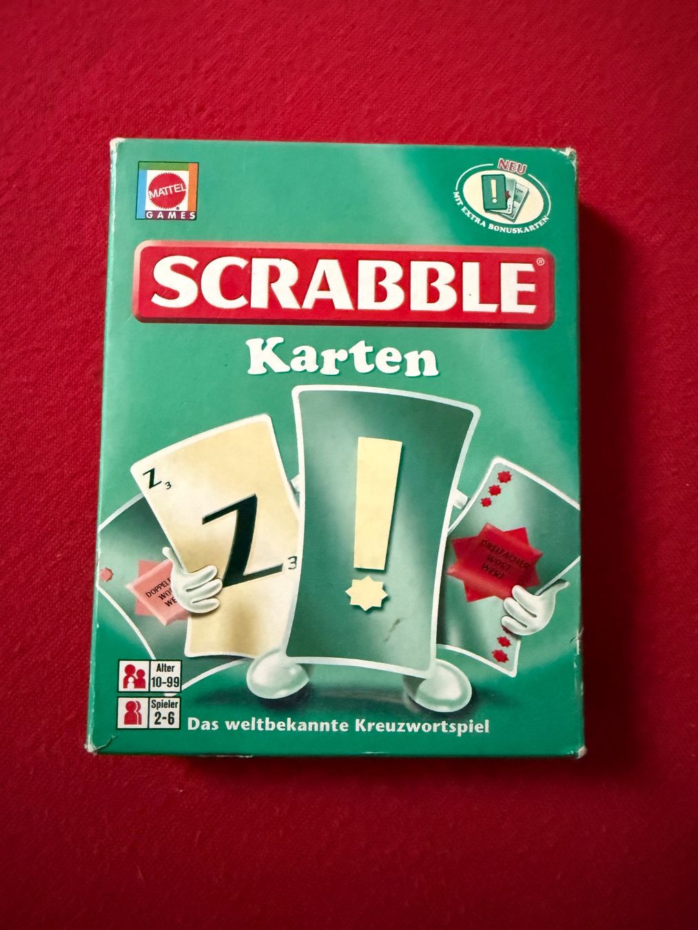 Spiele: SCRABBLE Kartenspiel – Gebraucht aus Altendorf von Jeshy15 1