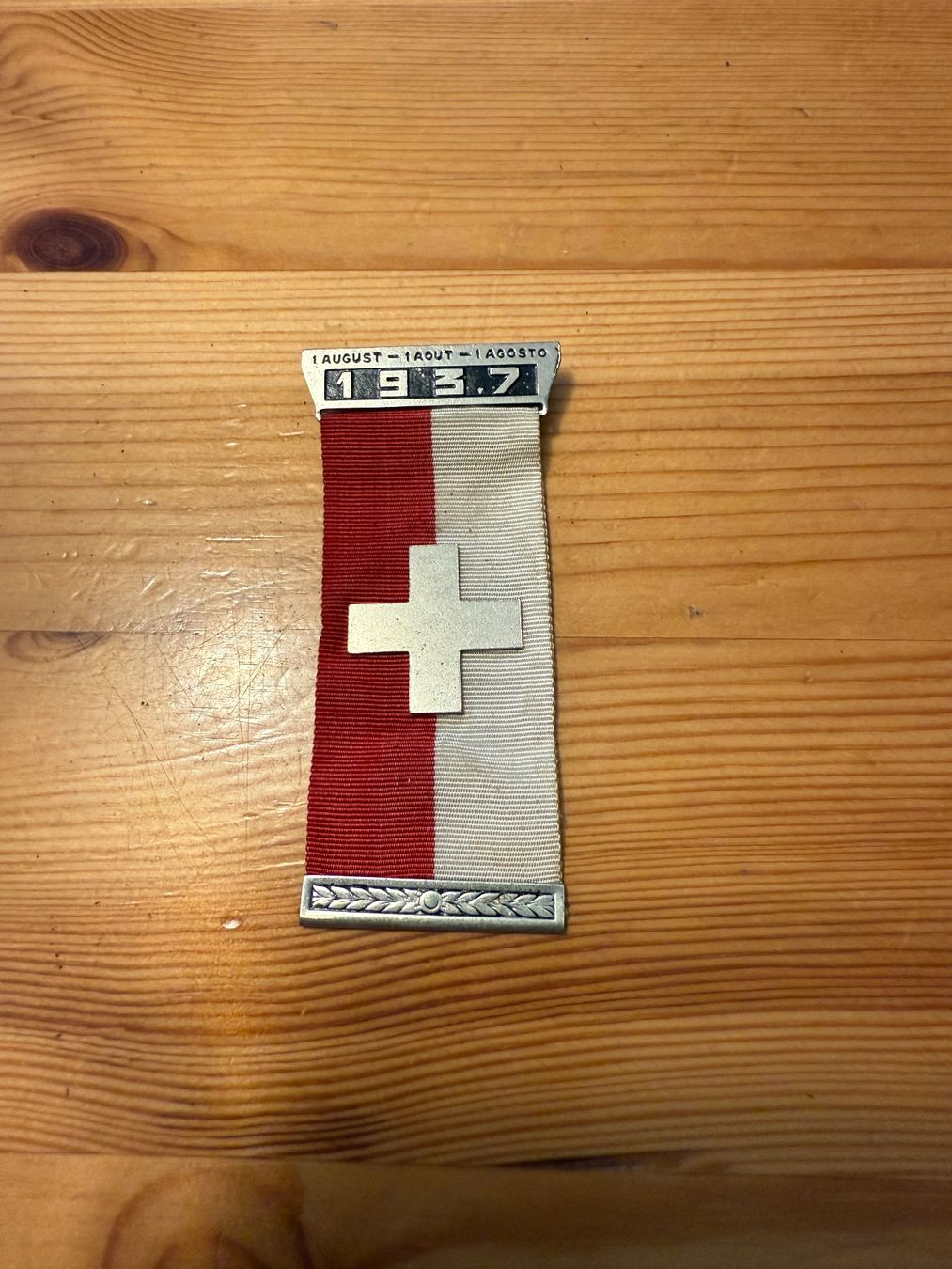 Medaglie: 1. August Abzeichen 1937 – Usato da Degersheim venduto da Rrimi