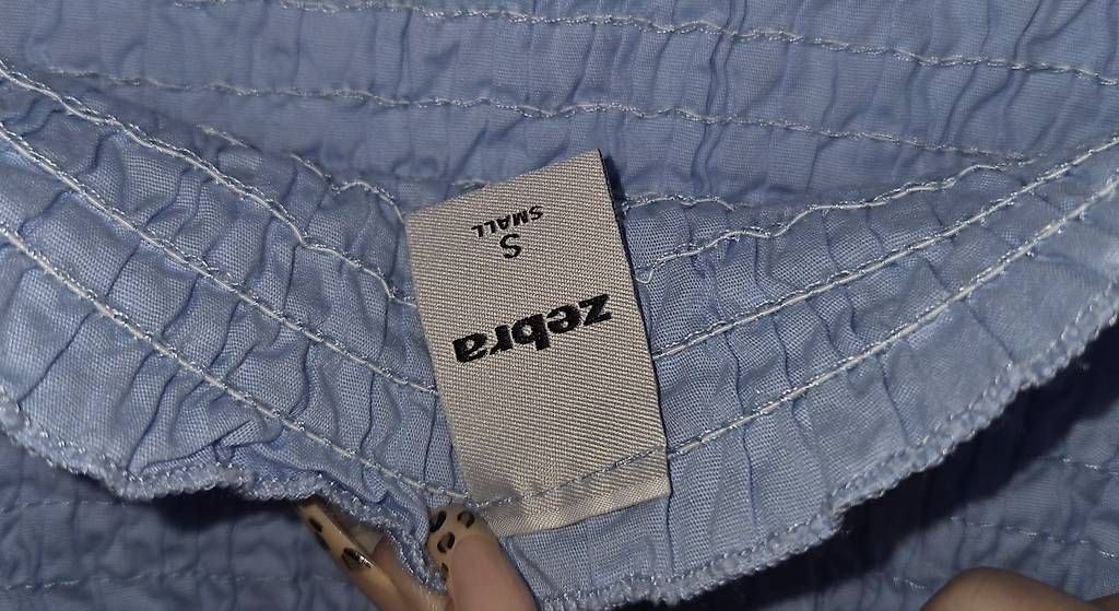 Tops: Zebra Puffärmel Top – Gebraucht aus St. Gallen von ruz_t5lk