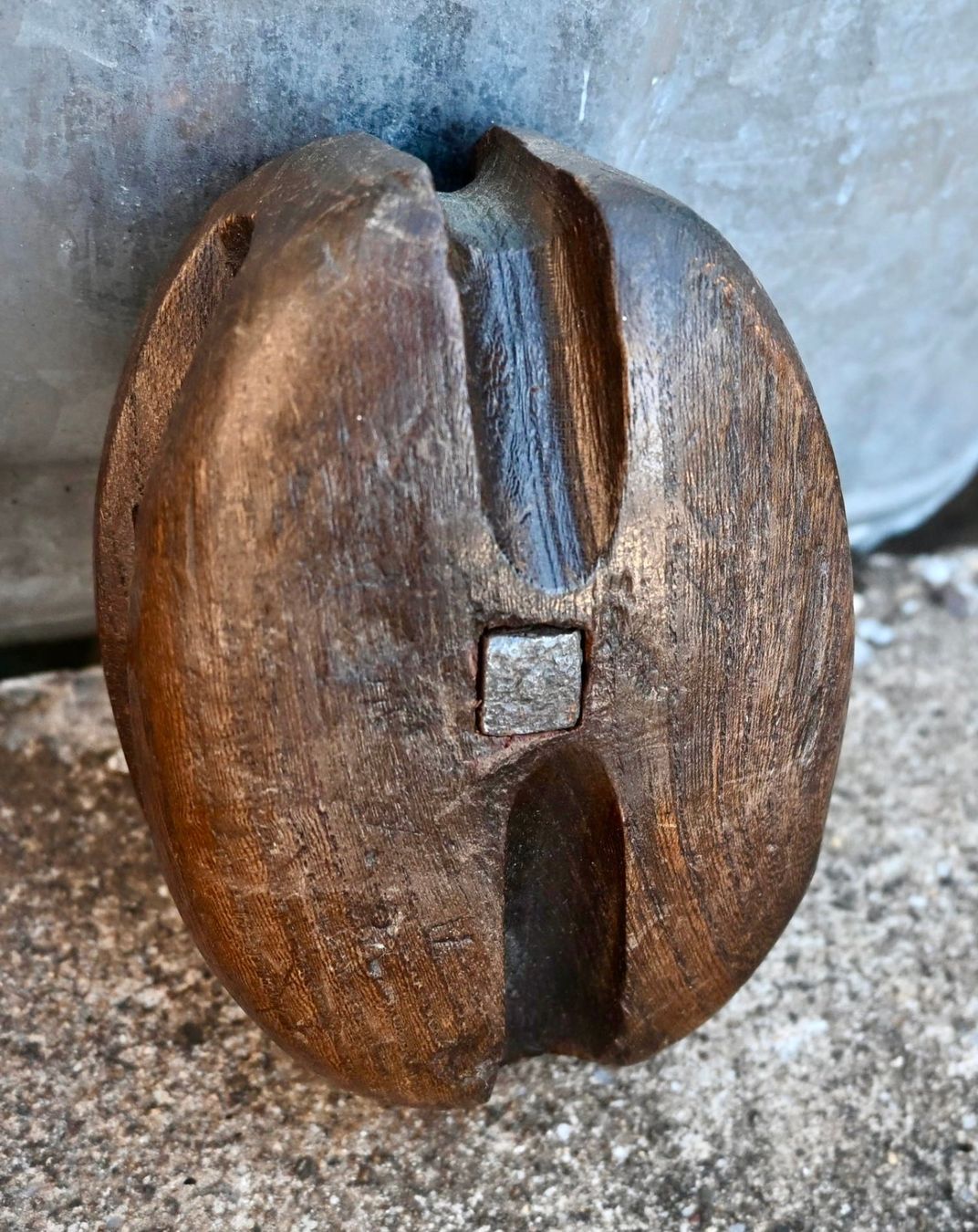 Sonstiges zum Lager & Transport: antiker Schiffsblock gemarkt TESTED & 10 Messing & Holz – Gebraucht aus Pfaffhausen von mono_rec 7
