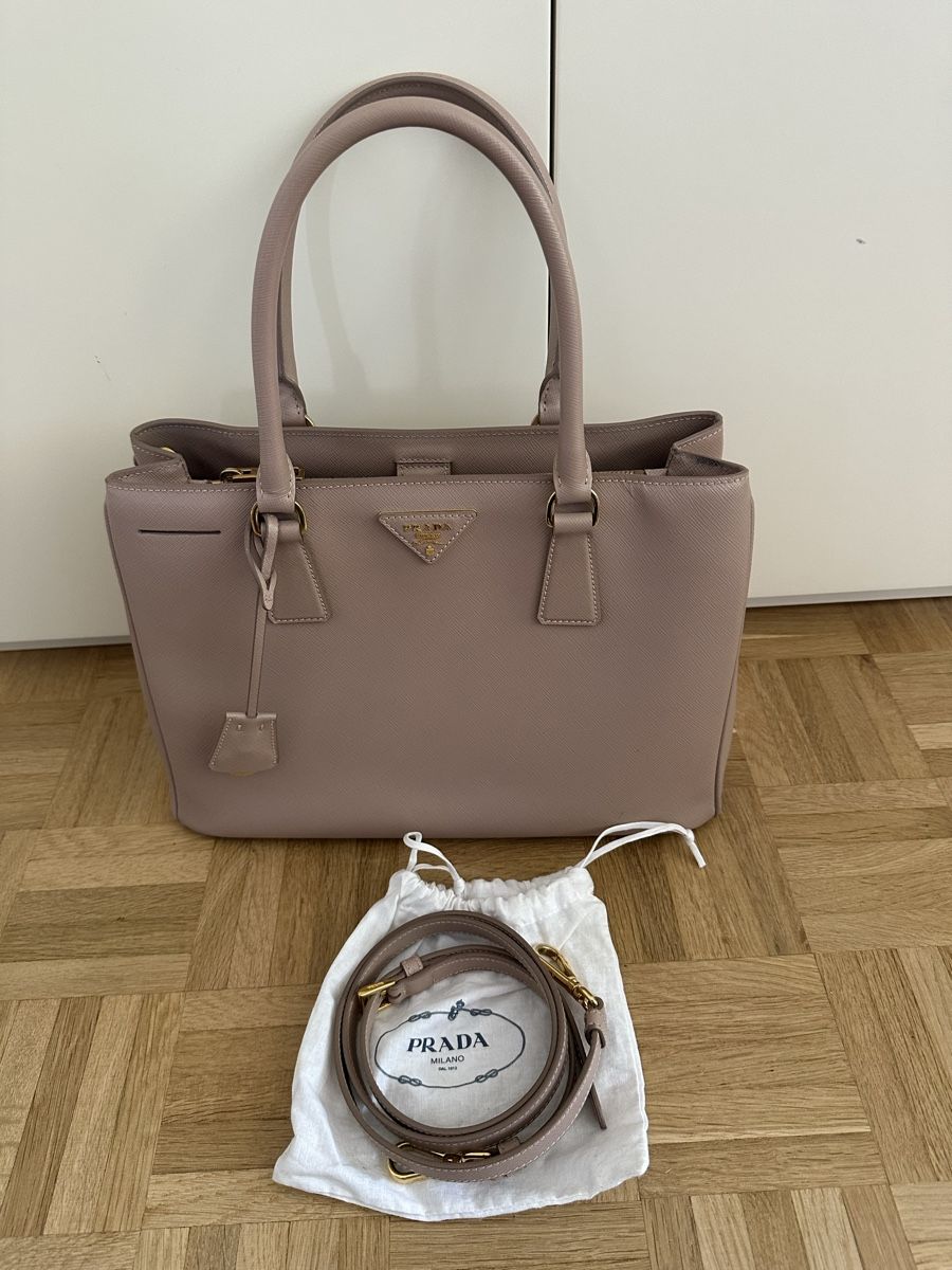Prada Borse da donna: Prada Galleria Bag, Rosa Beige – Usato da Zollikon venduto da Kerry85 1