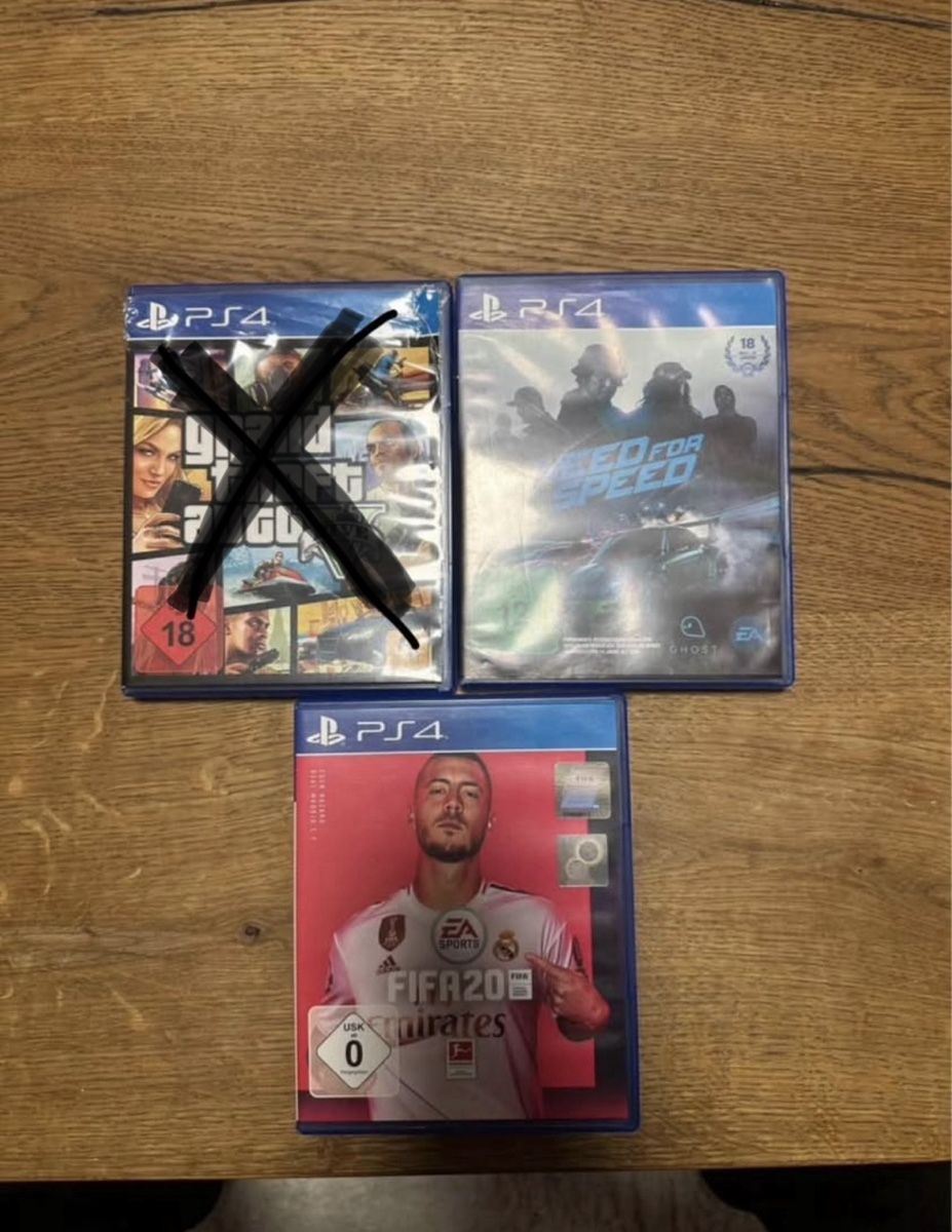 Giochi: 2x PS4 Games - FIFA 20, NFS – Usato da Dietikon venduto da sal_zdn5