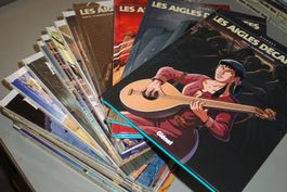 LES AIGLES DÉCAPITÉES     °°°°  COLLECTION DE 23 ALBUMS °°°°